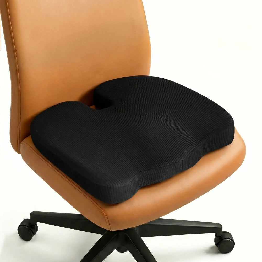 Betterhood Coccyx Memory Foam Chair Cushion for Seat, Ergonomic Design