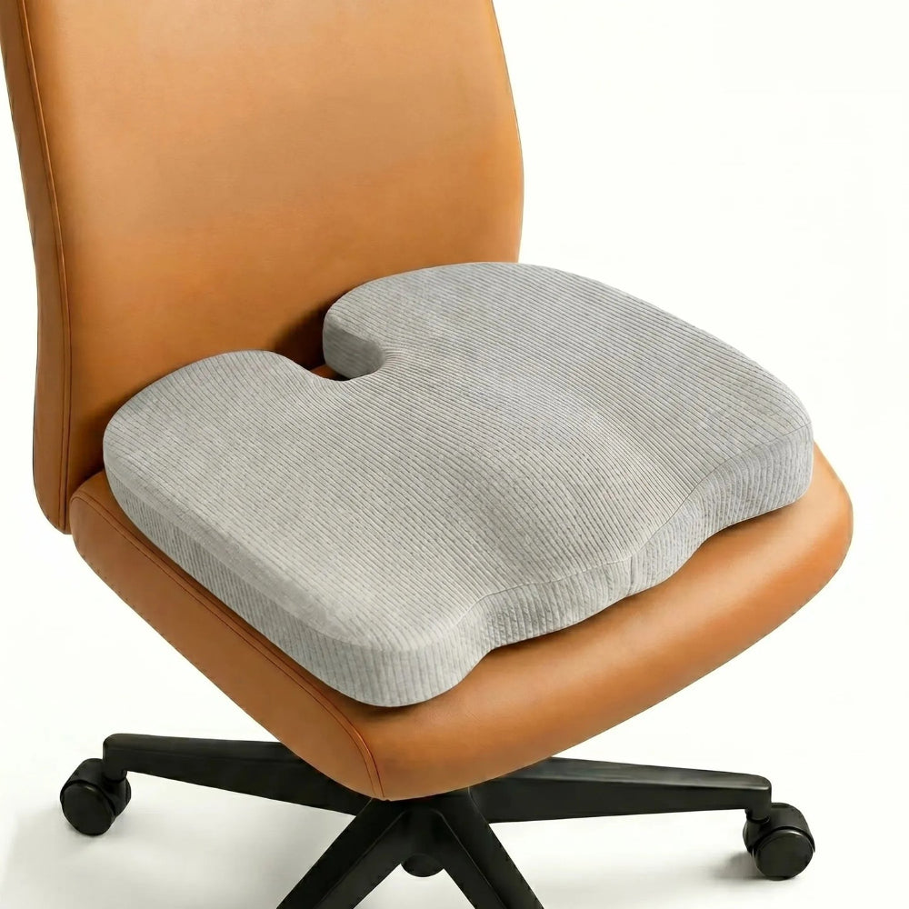 Betterhood Coccyx Memory Foam Chair Cushion for Seat, Ergonomic Design