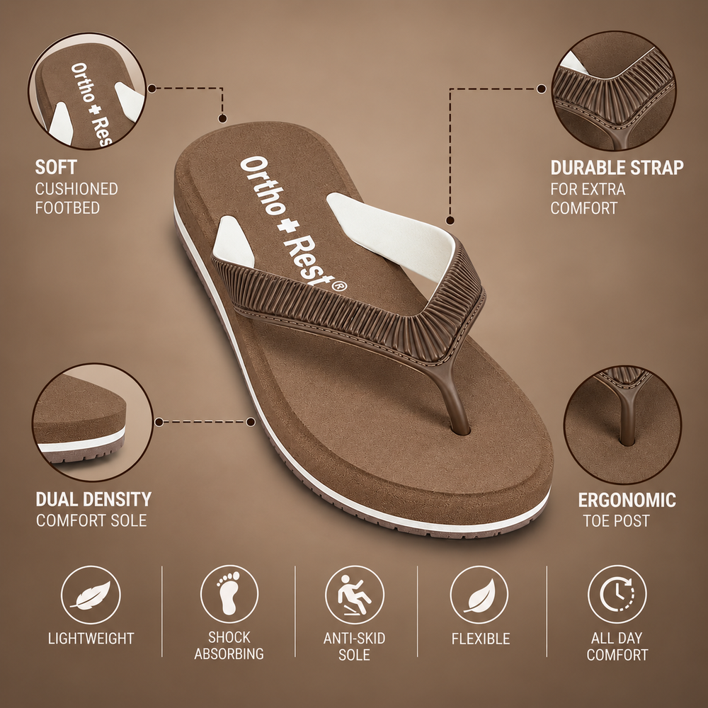 Ortho + Rest Fluffy Flips for Women