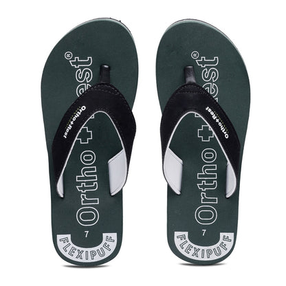 Ortho + Rest Men's Slipper Orthopedic Flip Flops for Home Daily Use