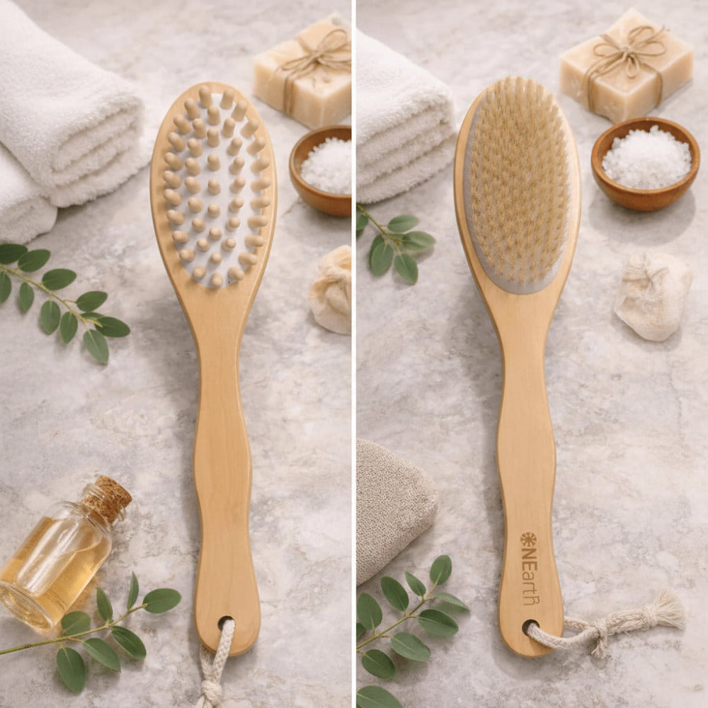 ONEarth Dual-Action Back & Body Brush