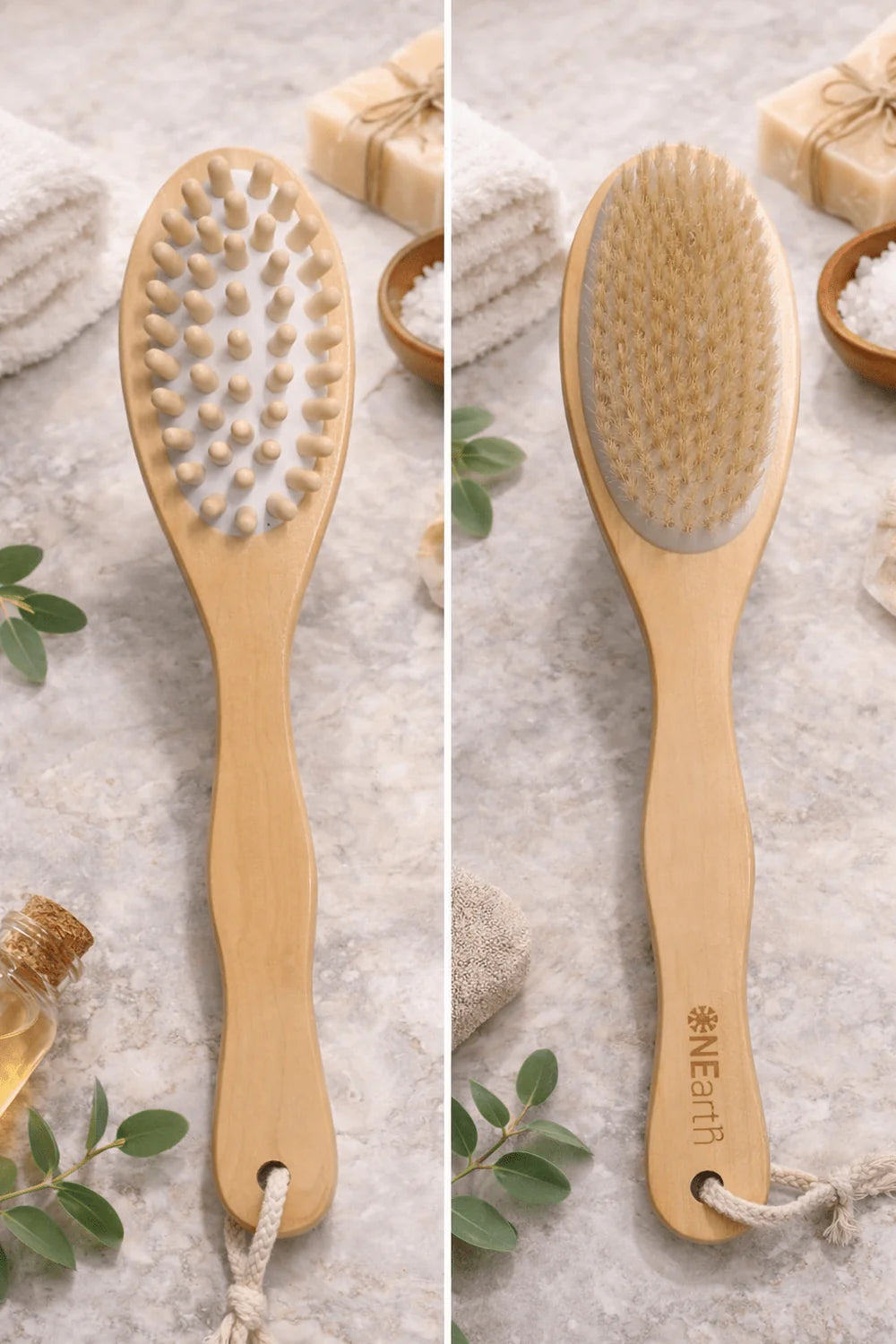 ONEarth Dual-Action Back & Body Brush