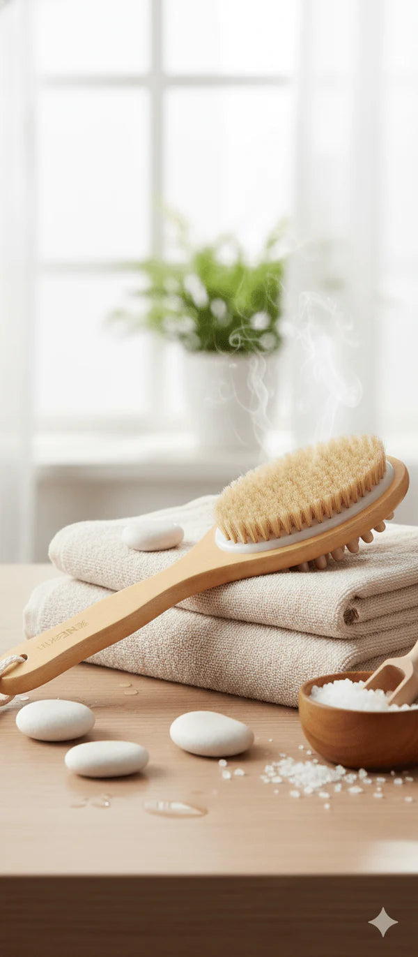 ONEarth Dual-Action Back & Body Brush