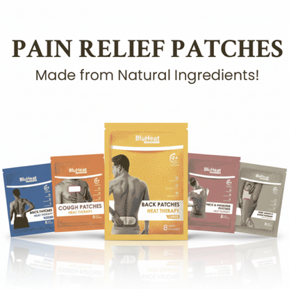 BluHeat Neck & Shoulder Pain Relief Patches