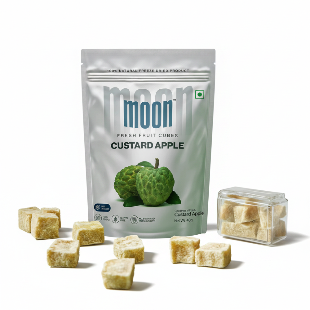 Moon Fruit Cubes Custard Apple
