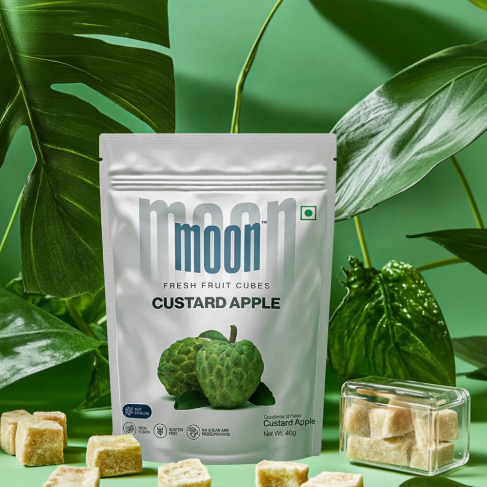 Moon Fruit Cubes Custard Apple