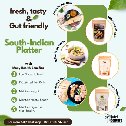 Nutri Couture Oats & Quinoa Upma (Ready to Cook Premix)