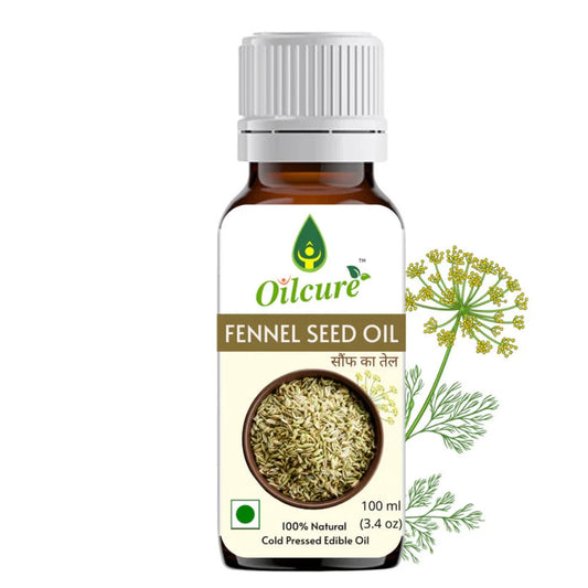 Oilcure Fennel Seed Oil (Saunf) Cold Pressed