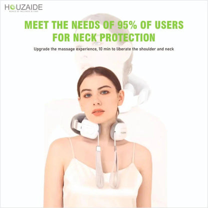 Houzaide Battery Powered Neck And Shoulder Massager For Neck