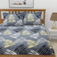 Elastic Fitted Double Bedsheet with Pillow Covers