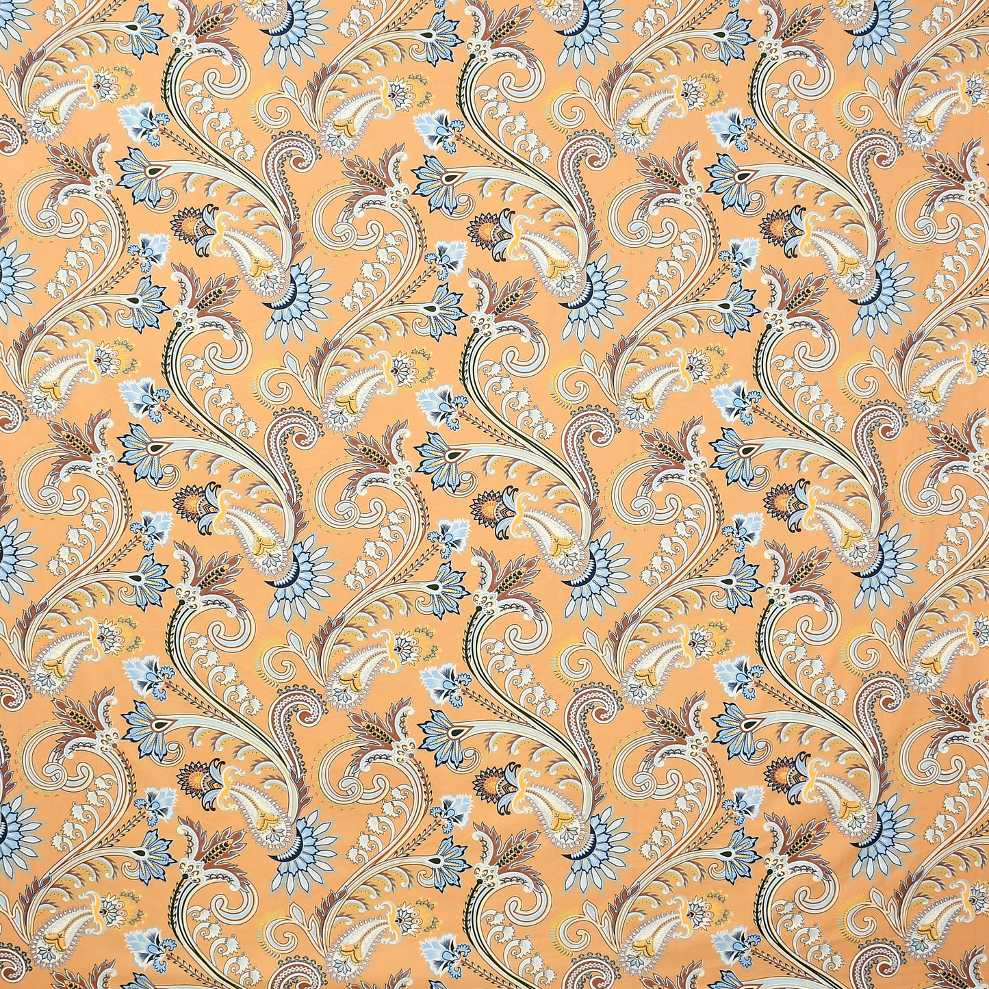 Premium Glace Cotton Elastic Fitted Double Bedsheet with 2 Pillow Covers (72x78x8 Inches)- RajasthaniPrint