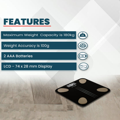 Eagle Scales Smart Weighing Scale | 15 Vital Body Parameters | EEP1001A Series