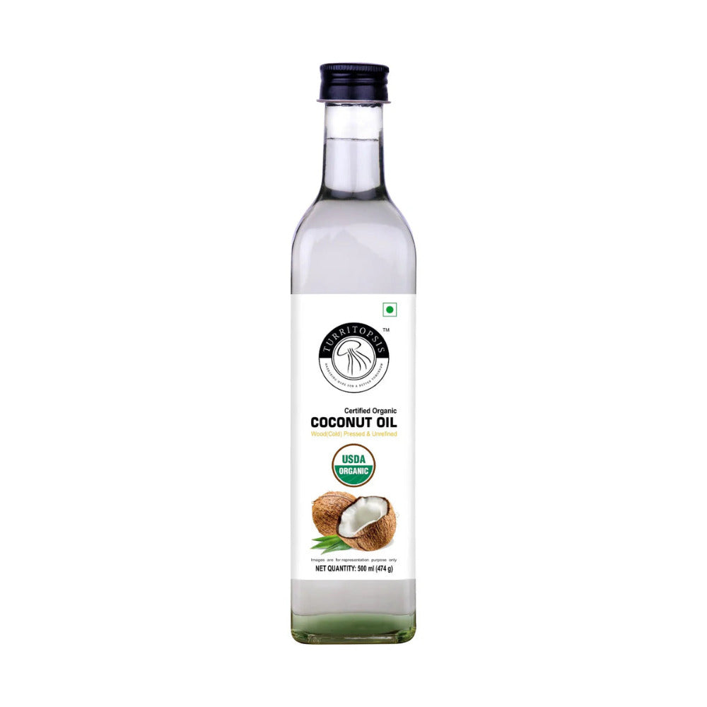 Turritopsis Cold Pressed Coconut Oil 100% Organic