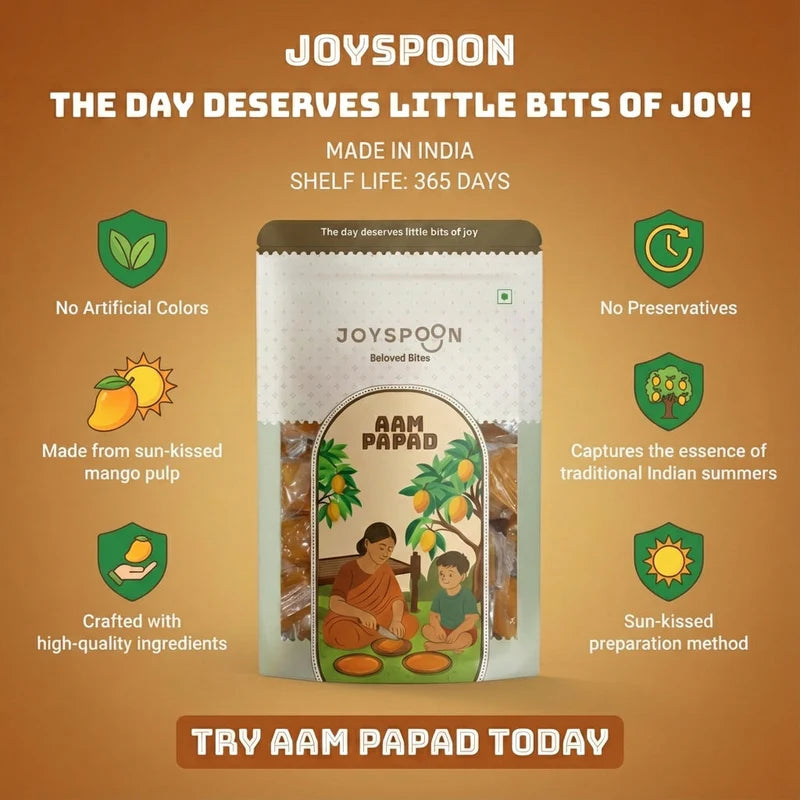 Joyspoon Aam Pappad 100gm