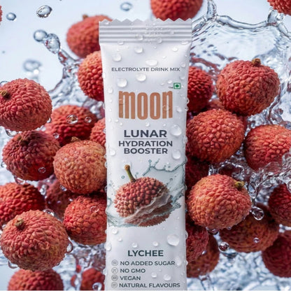 Moon Lychee Lunar Hydration Booster Pack of 6