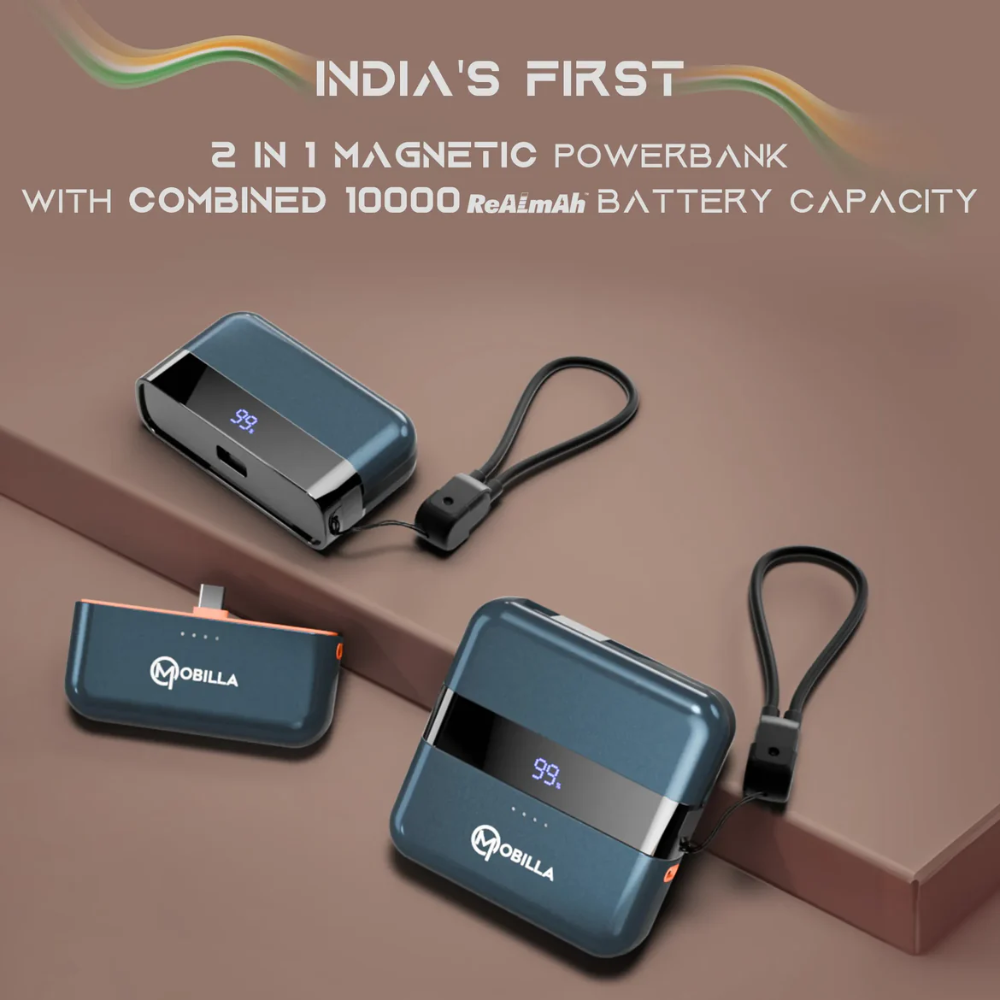 Mobilla MPower Fusion India’s First 2 in 1 Powerbank