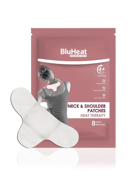 BluHeat Neck & Shoulder Pain Relief Patches