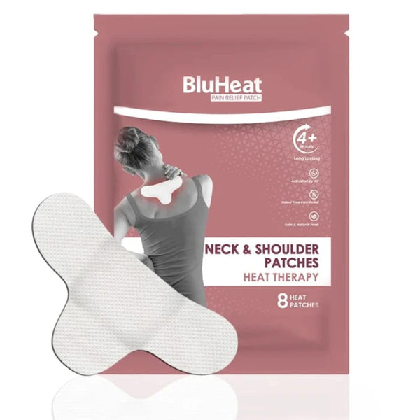 BluHeat Neck & Shoulder Pain Relief Patches