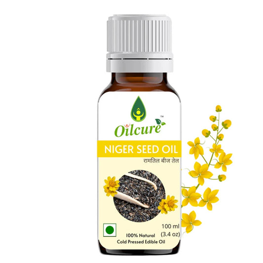 Oilcure Niger seed oil Cold Pressed (Pack of 2)