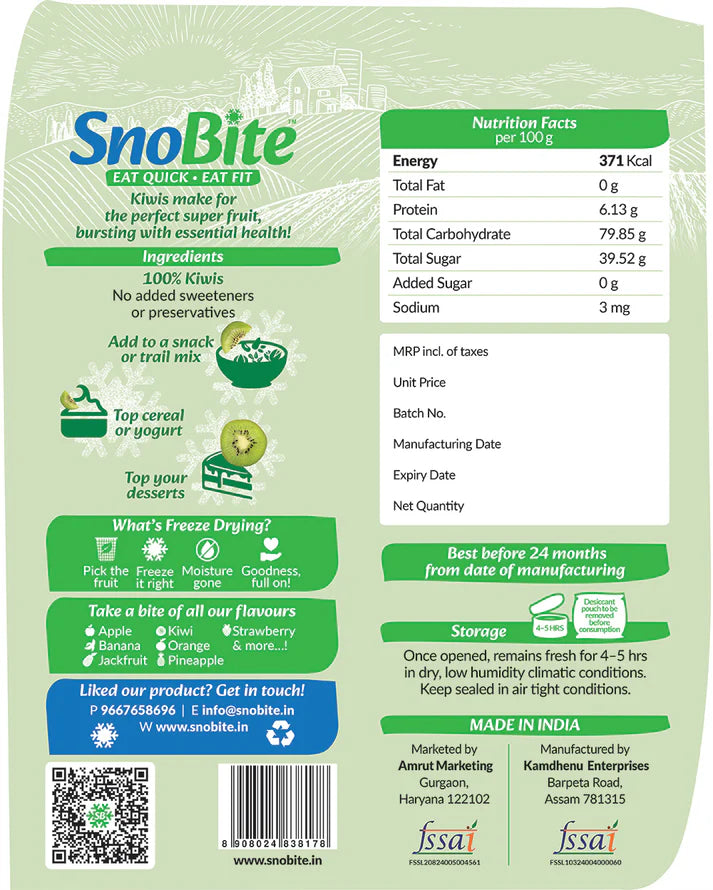 Snobite Kiwi Pouch
