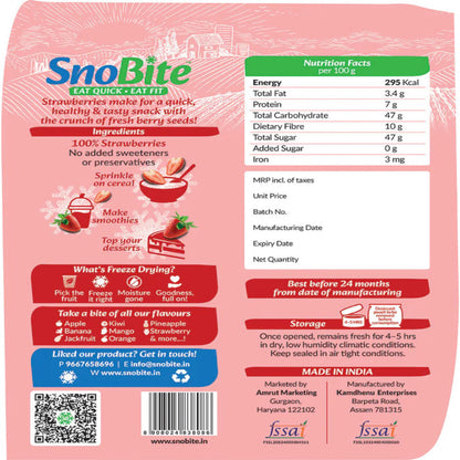 Snobite Strawberry Pouch