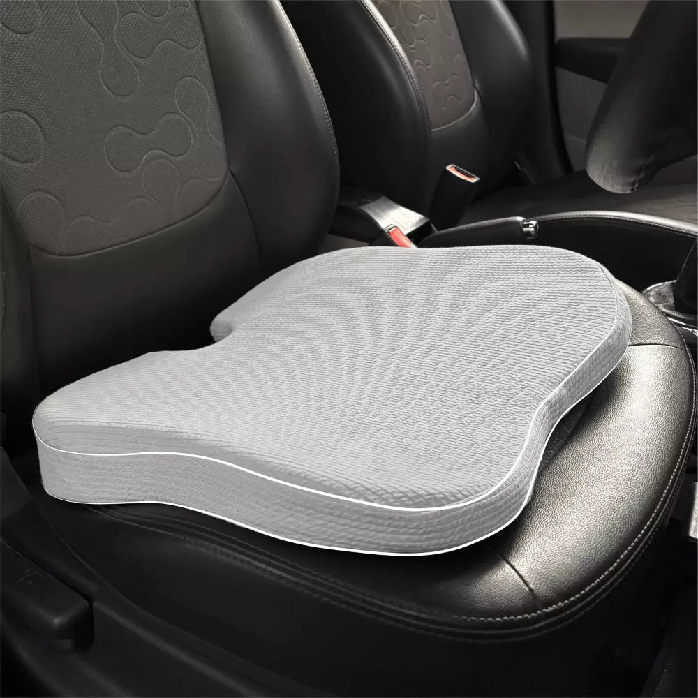 Betterhood Seat Cushion for Car - Ergonomic Memory Foam Coccyx Tailbone Support