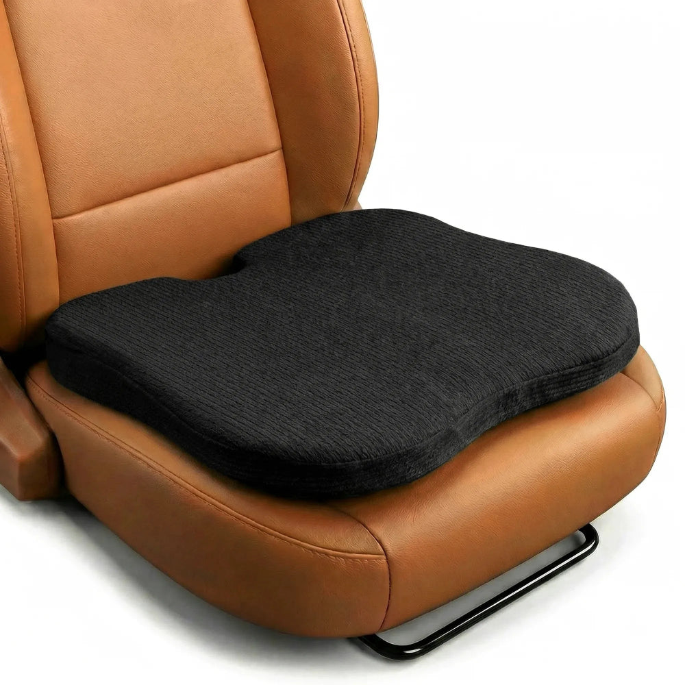 Betterhood Seat Cushion for Car - Ergonomic Memory Foam Coccyx Tailbone Support