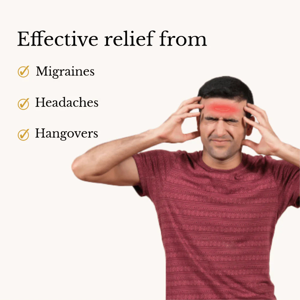 Herb Tantra Migraine Go Headache Relief Gel Cap