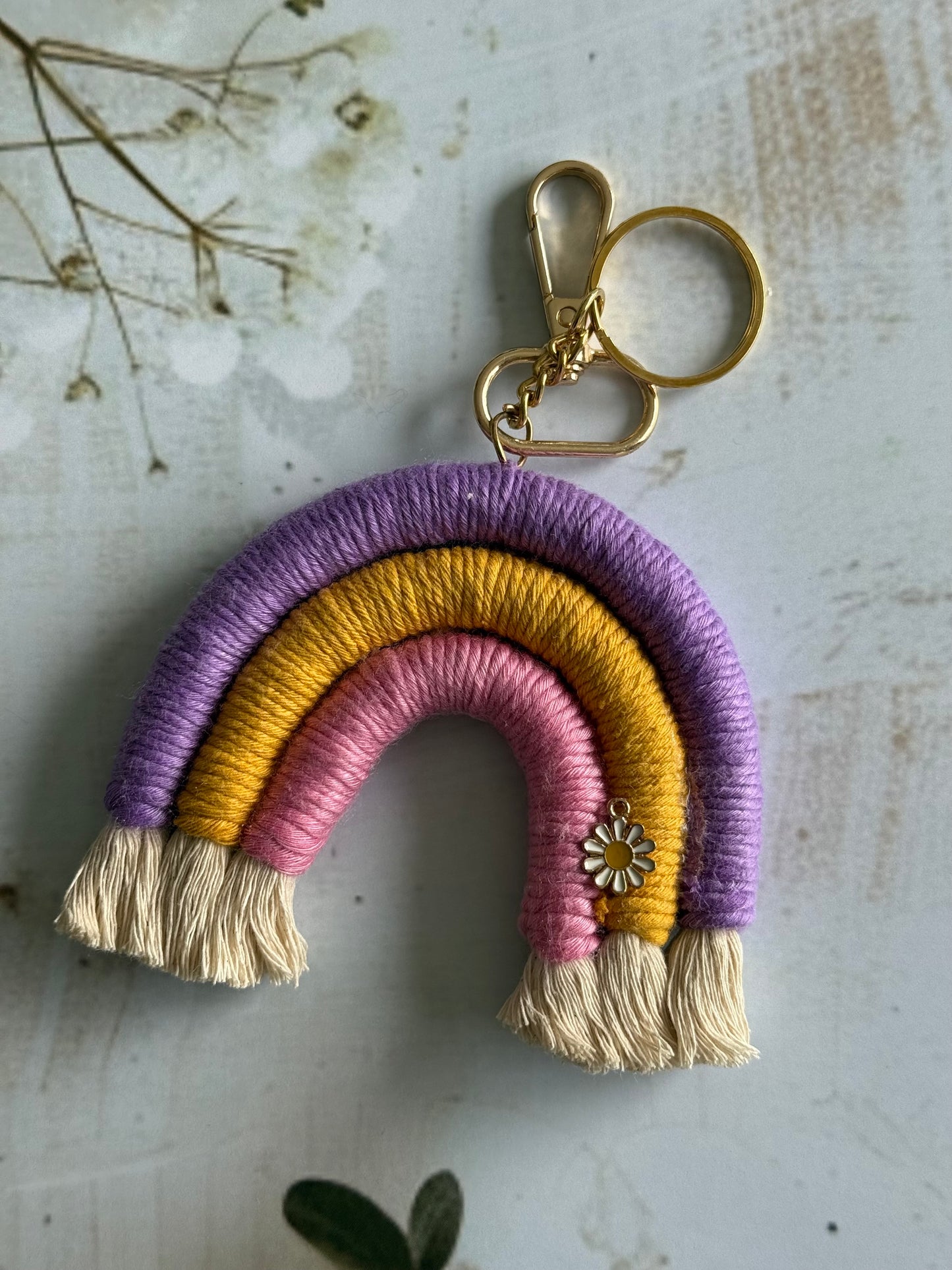 Dhaage Rainbow Keychain