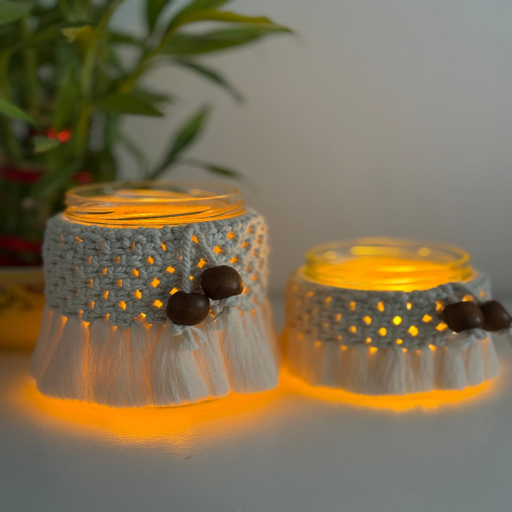 Dhaage Candle Jar