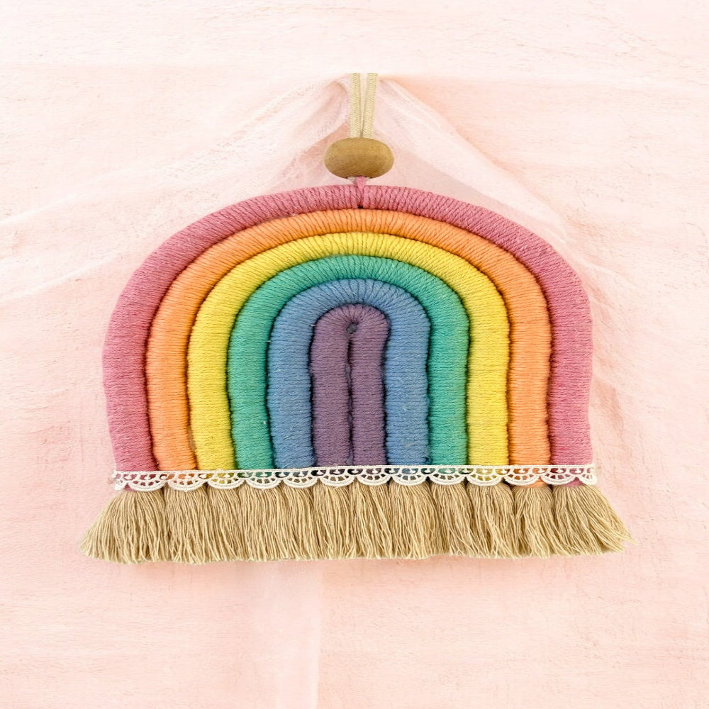 Dhaage Rainbow Pastel Wall Hanging
