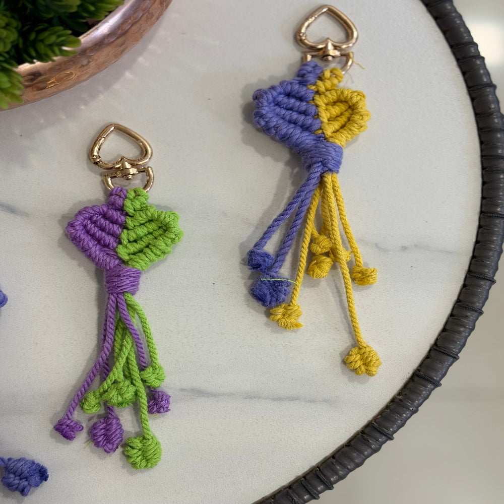 Dhaage Heart Keychain