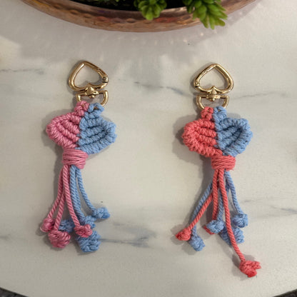 Dhaage Heart Keychain