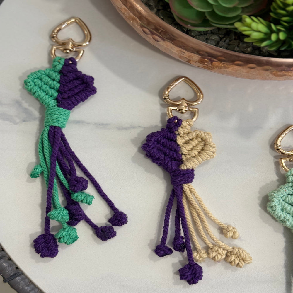 Dhaage Heart Keychain