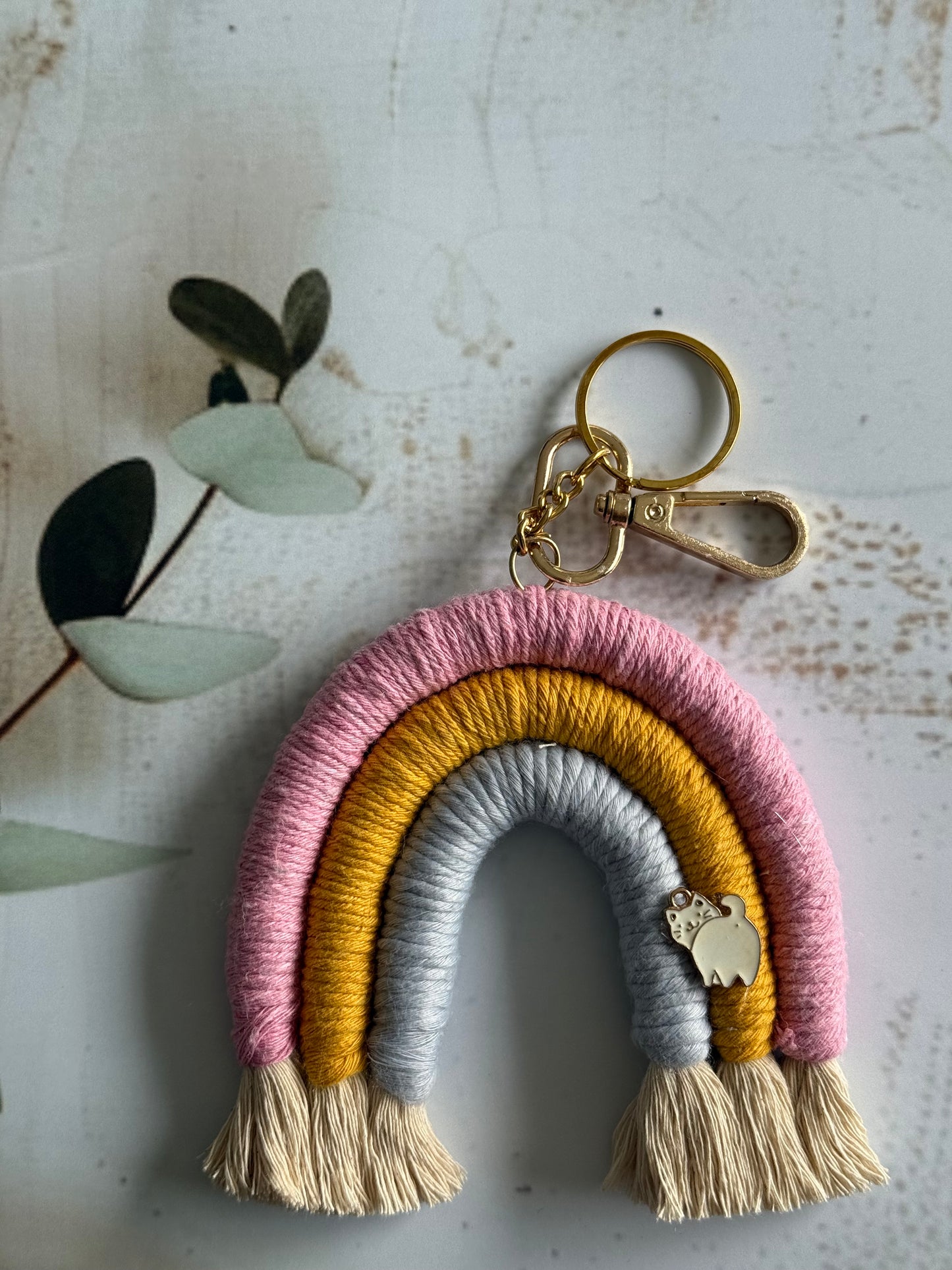 Dhaage Rainbow Keychain
