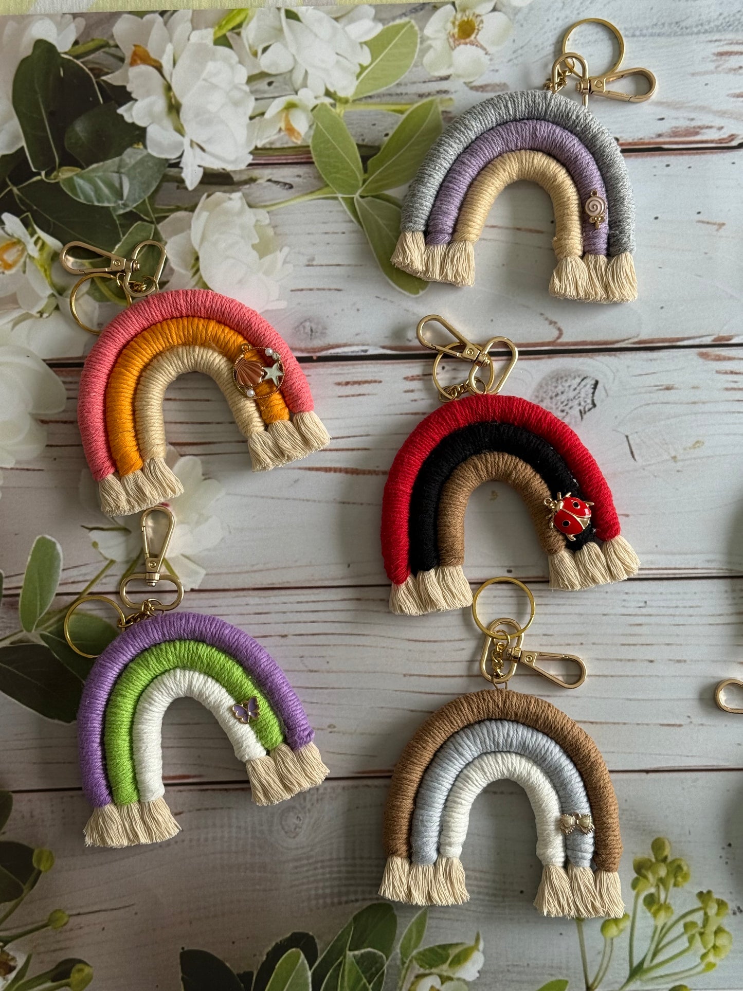 Dhaage Rainbow Keychain