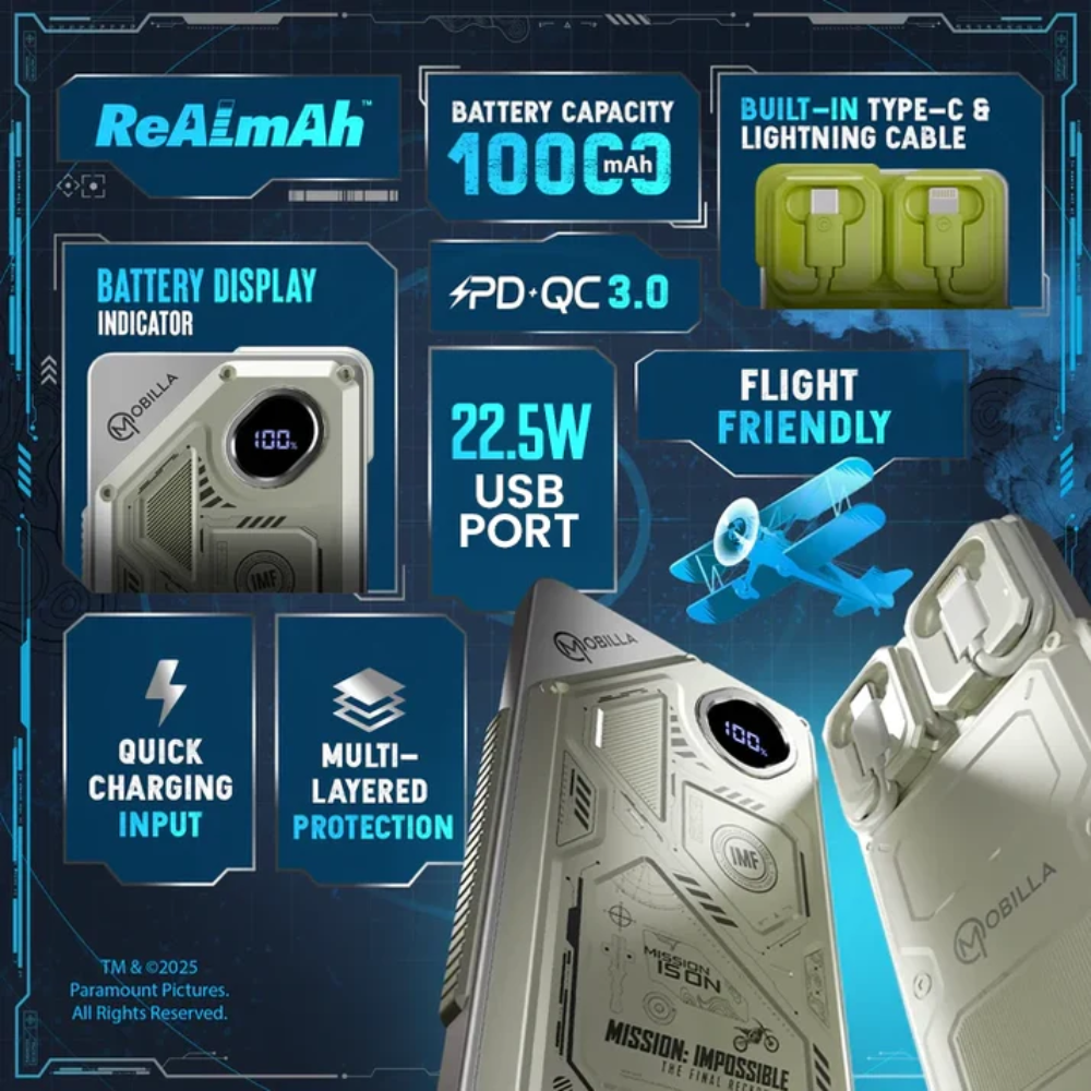 Mobilla MPower X6 10000mAh Powerbank