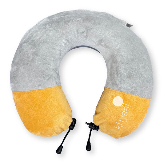 Travel neck pillow with Memory Foam